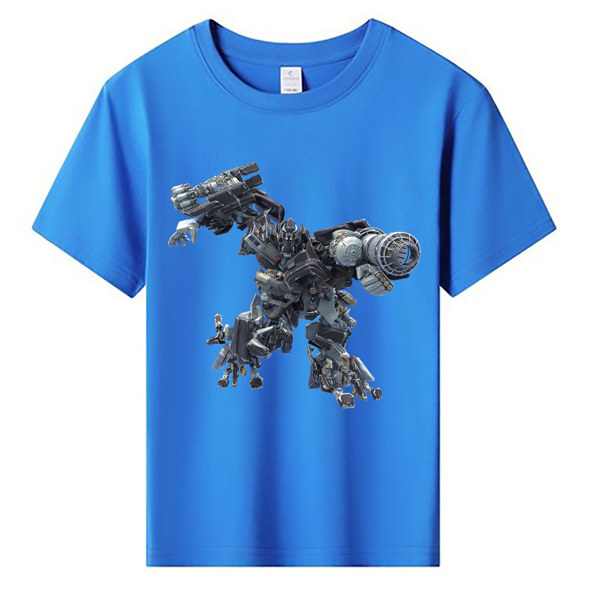（画像用） Transformers トランスフォーマー 綿100％キッズTシャツ（フロントプリント）